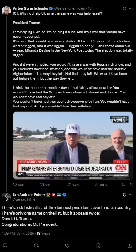 Dumbest president